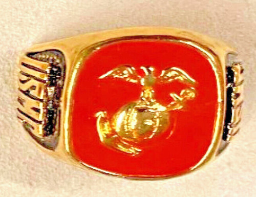 Marine bague militaire - militaire, rouge