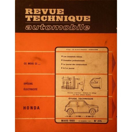 Revue technique automobile rta - revue,