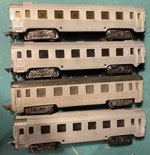 JOUEF HO lot rame 4 voitures courtes inox SNCF