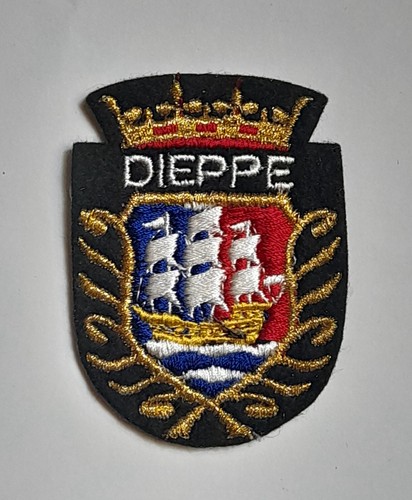 Ecusson brodé dieppe - dieppe, (76)