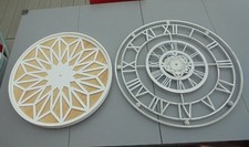 3 Cadrans de Pendule Bois