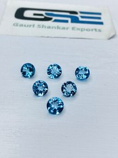 Topaze Bleu Suisse à Facettes