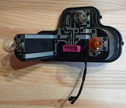 Platine porte ampoule
