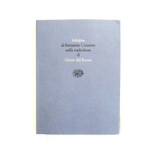 ADOLPHE | I EDIZ. STS 1985 |