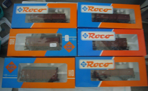 Lot wagons roco - lot, echelle