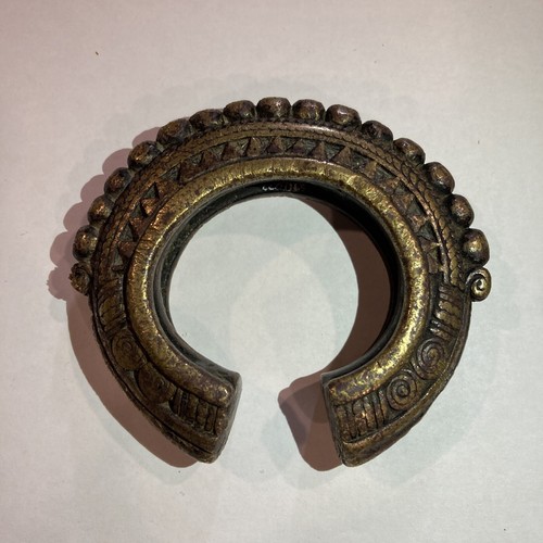 Rare indonesia bronze bangle - bronze,