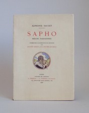 Alphonse DAUDET : Sapho. 1925. Illustré par Auguste LEROUX. Numéroté sur vélin
