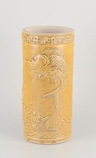 Vase chinois en faïence
