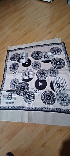 Foulard soie chanel étiquette - soie,
