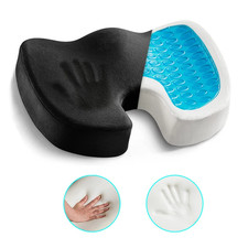 Coussin de Siège Orthopédique et Ergonomique pour Voiture, Chaise de Bureau etc