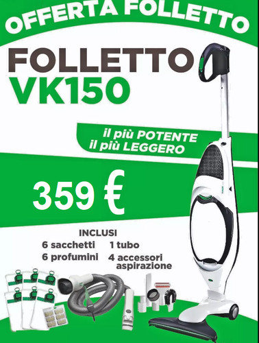 Folletto 150 vorwerk neuf - vk,