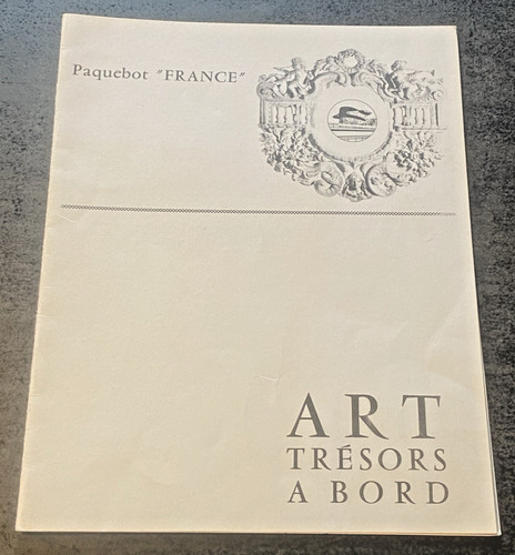 Brochure paquebot france - paquebot,