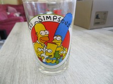 ancien verre à moutarde les simpsons ,voir photos