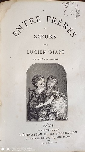 Lucien biart entre frères - -,