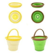 Seau de Plage Pliable, Lot de