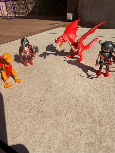 Lot dragons rouges - 2,