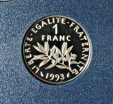 Franc 1993 semeuse fdc - 1993,