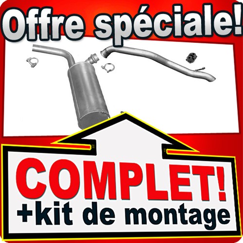 Echappement pour fiat scudo - pour, ii