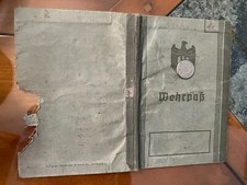 Authentique Porte carte d'identité allemand WW2.