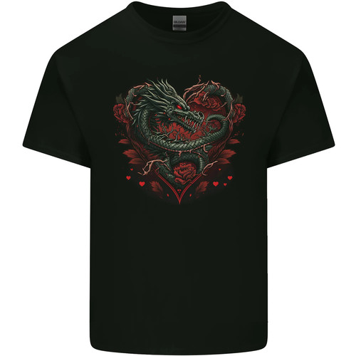 Shirt enfant dragon heart - t-shirt,