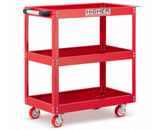 Servante d'atelier mobile Chariot d'atelier HIGHER avec étagères roulette 175 kg