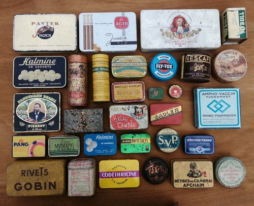 Gros lot de boîtes - p5-,