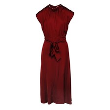 Sandro Paris Robe Midi Femme