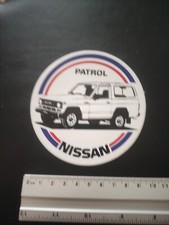 Ancien Autocollant - NISSAN - PATROL.