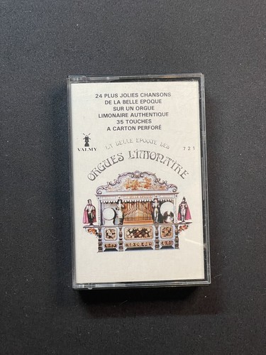 Cassette audio orgue - cassette,