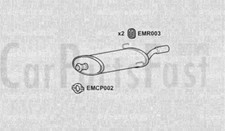 EXPG6045 Échappement Arrière