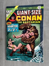 CONAN THE BARBARIAN VOLUME 1 GIANT-SIZE 2 DEC 1974 VO EXCELLENT ÉTAT / VF + / NM
