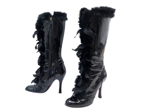 Bottes louis vuitton - en, cuir