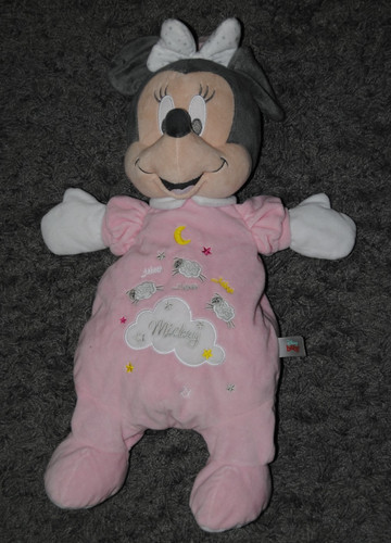 Peluche doudou minnie - peluche,