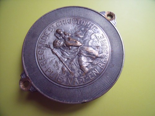 Médaille automobile - automobile, st