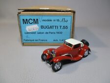 AT043 MCM 1/43 Bugatti T55 Cabriolet salon de Paris 1932 Ref N°15.130