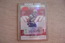 Pat Watkins 2006 Leaf Certified Materials Red Auto Rc 044/250 Dallas Cowboys