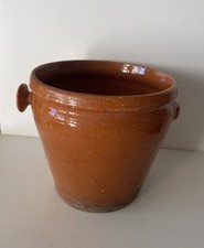 POTERIE POT À GRAISSE CONFIT TERRE CUITE VERNISSEE JARDIN SUD DECO COLLECTION