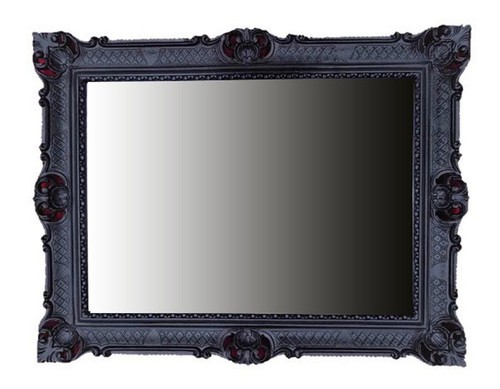 Miroir baroque mural noir - baroque,