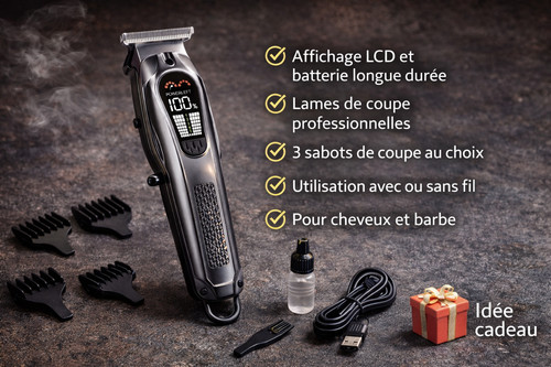 🦬Tondeuse cheveux barbe