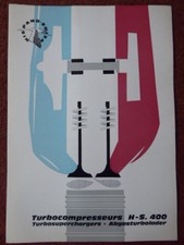 1960'S DEPLIANT HISPANO-SUIZA TURBO COMPRESSEUR HS 400 TURBO SUPERCHARGER