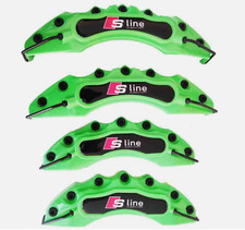 Couvre-Étriers De Frein Verts S Line – Ajustement Universel (Ensemble De 4)