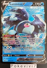 Carte Pokemon LUMINEON SWSH250 PROMO Ultra Rare V Epée et Bouclier FR NEUF