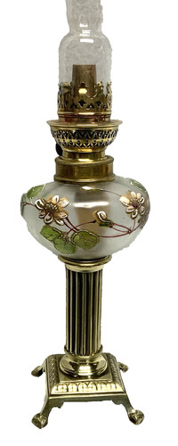 Jolie lampe petrole toupie - lampe,