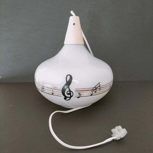 Lampe suspension opaline - suspension,