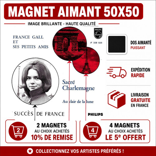 Magnet france gall - magnet,