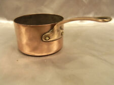 ANCIENNE CASSEROLE CUIVRE BRONZE MINIATURE MAISON POUPEE DINETTE JOUET TOY DOLL