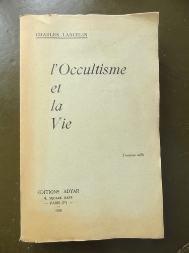Occultisme vie par - l'occultisme,