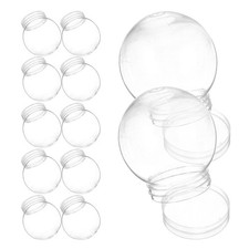  20 Pcs Boule A Neige Noel Transparente Décoration De Mariage D'hiver