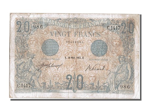 Billet france francs - billet,, 20