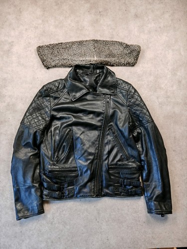 Veste cuir perfecto - veste, en